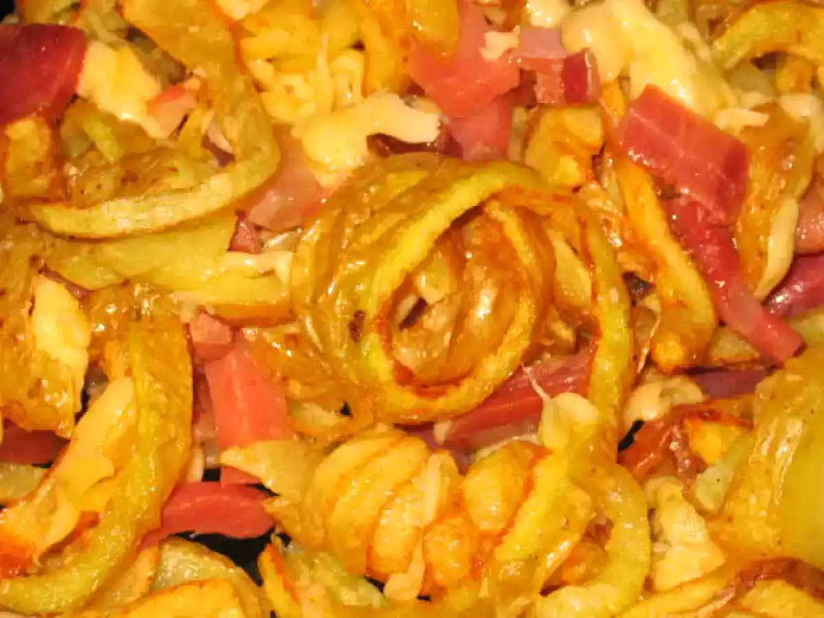 Patatas fritas estilo mama´s pizza