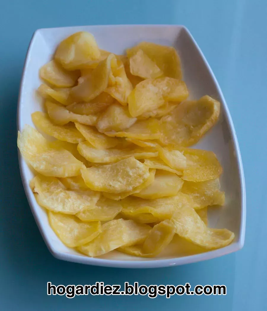 Patatas fritas rápidas microondas - Receta Petitchef