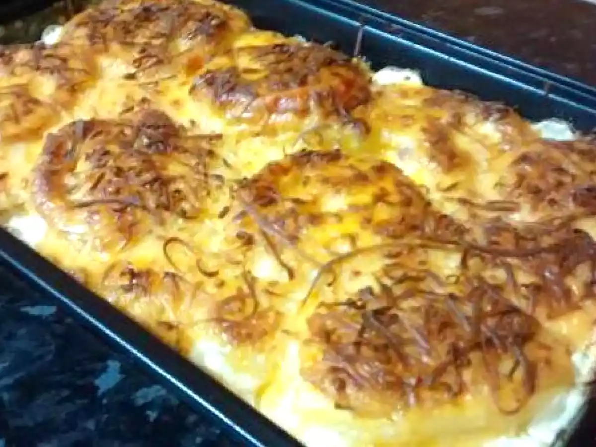Patatas gratinadas