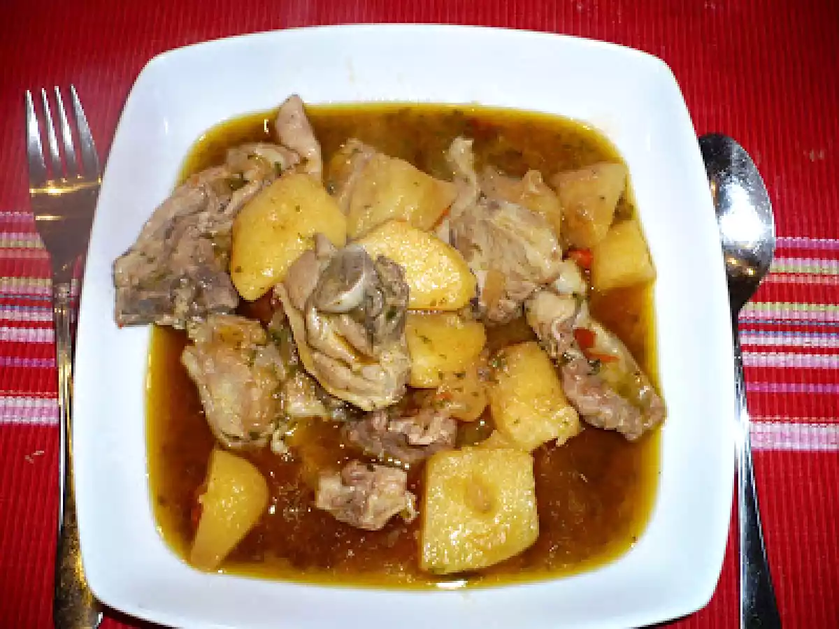 Patatas guisadas con cordero - foto 2