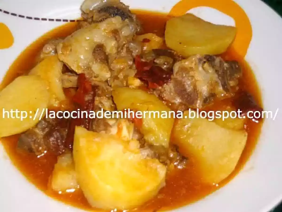 PATATAS GUISADAS CON CORDERO (FUSSIONCOOK)