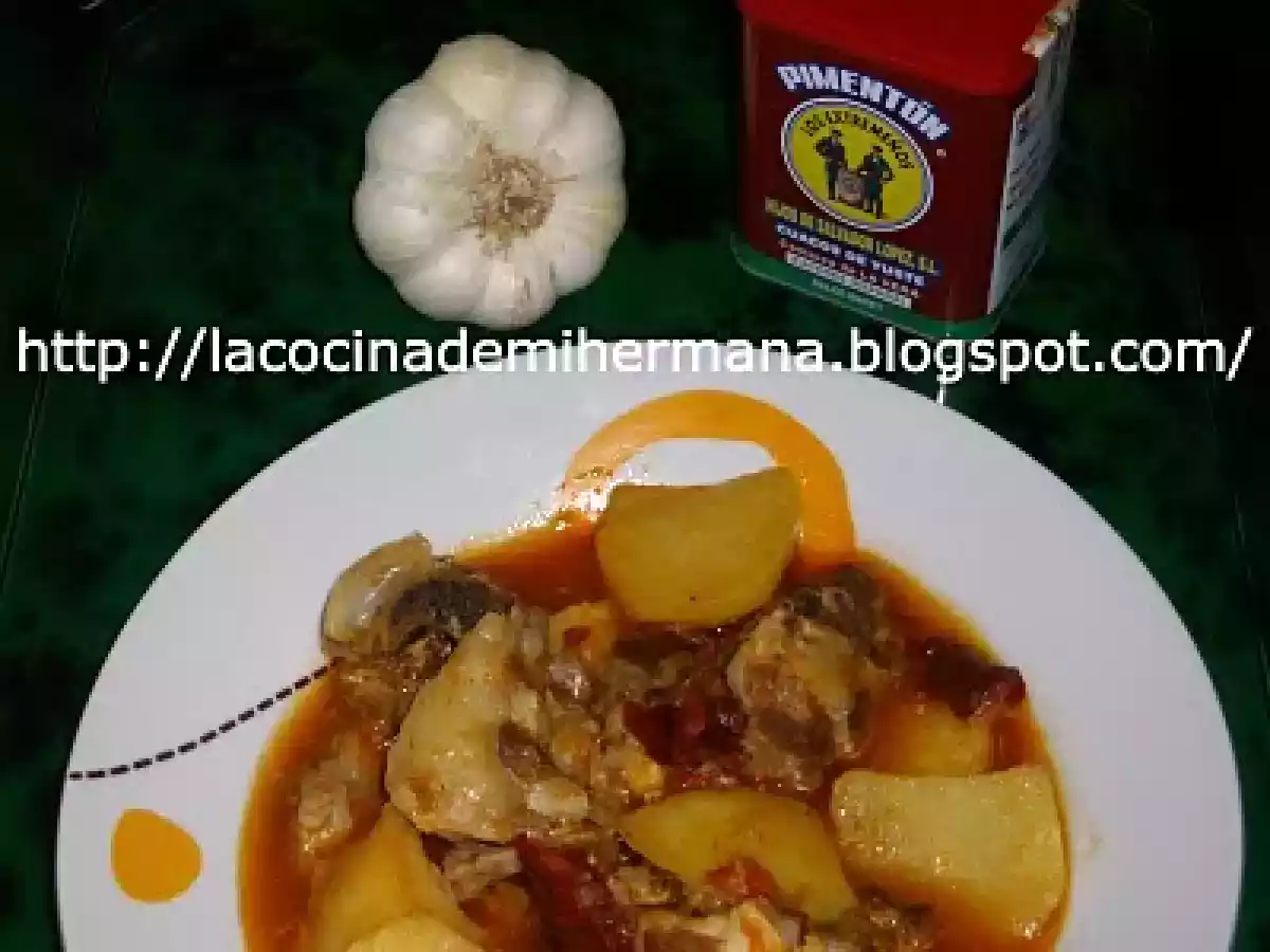 PATATAS GUISADAS CON CORDERO (FUSSIONCOOK) - foto 2