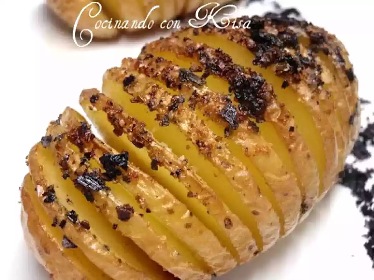 Patatas hasselback(horno tradicional) - foto 2