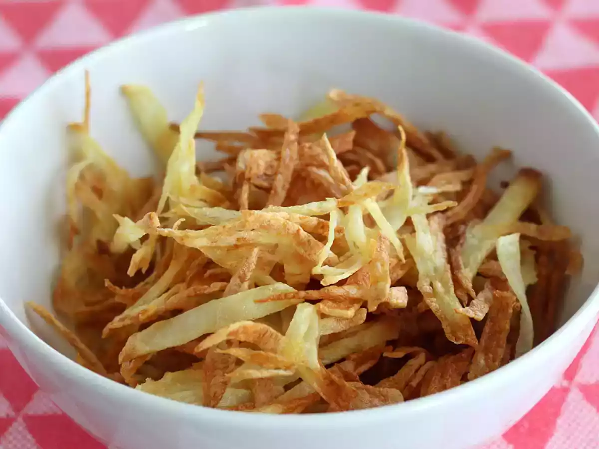 Patatas paja al horno