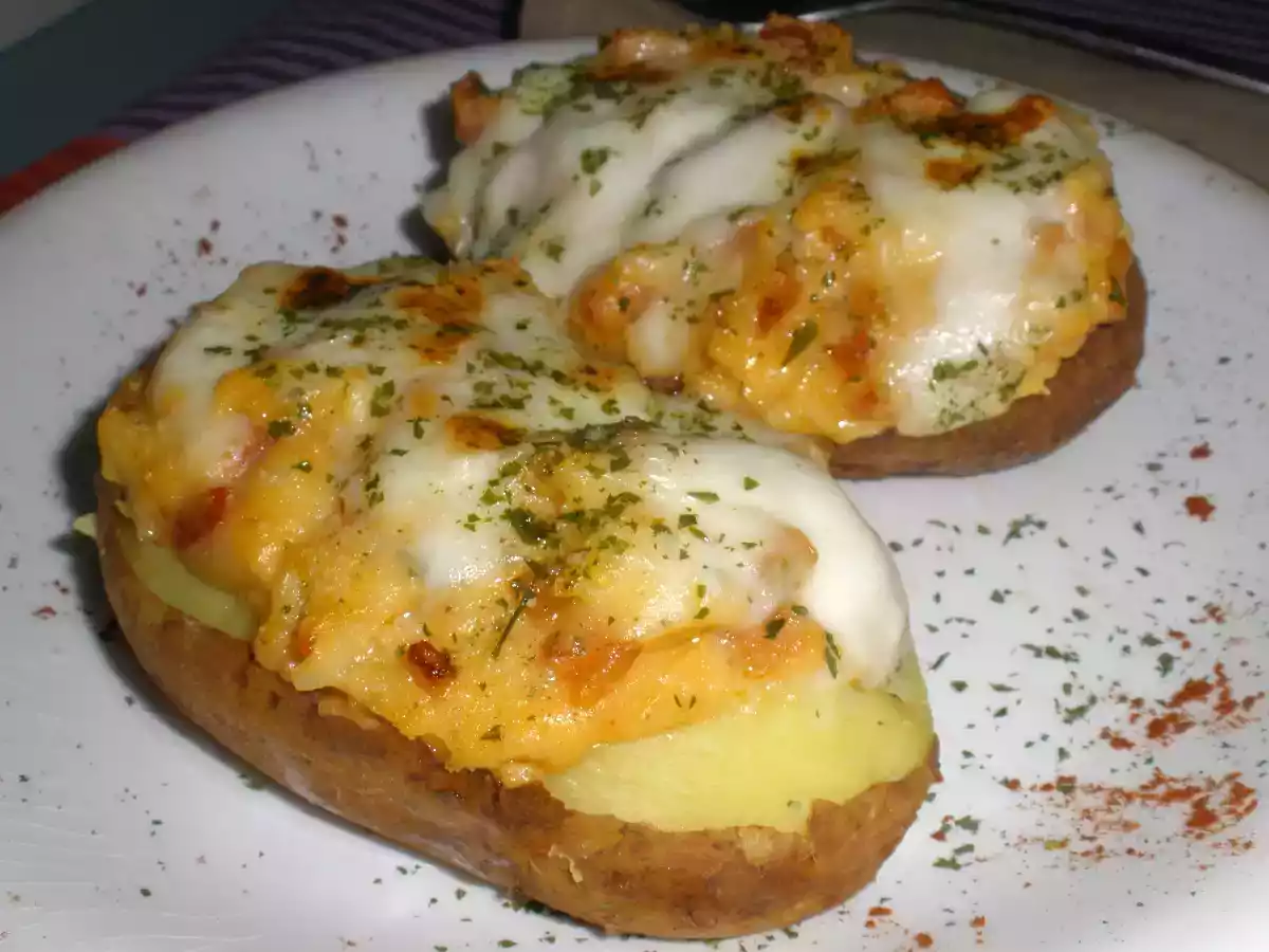 Patatas Rellenas con Bacon