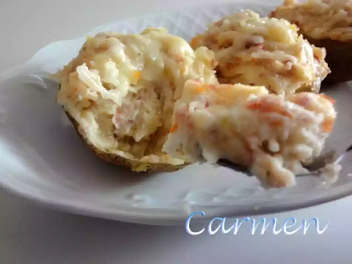 Patatas rellenas rápidas - foto 2