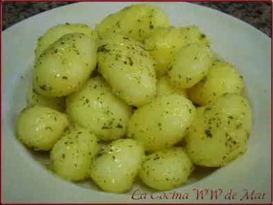 Patatas salteadas con mantequilla