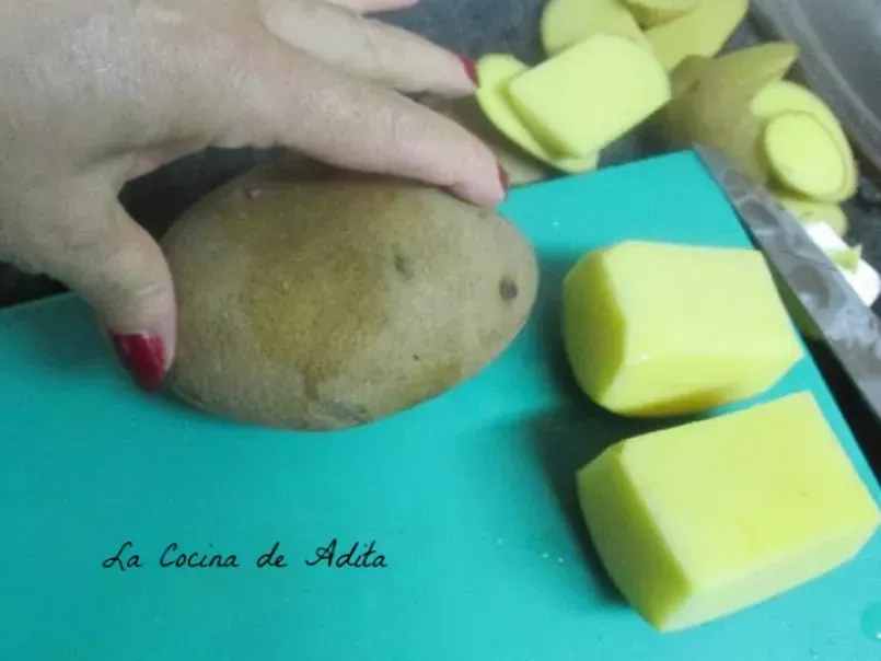 Patatas soufflés rellenas de alioli, foto 2