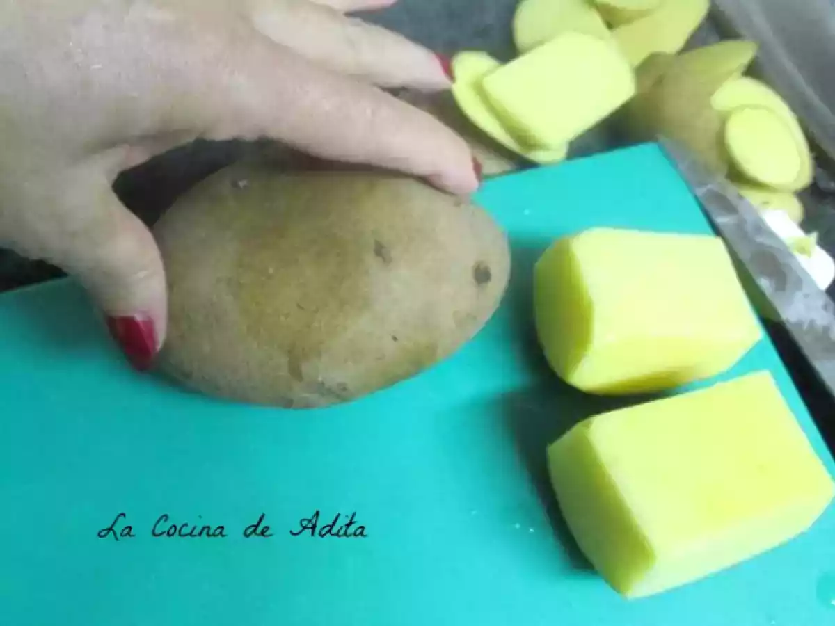 Patatas soufflés rellenas de alioli - foto 2