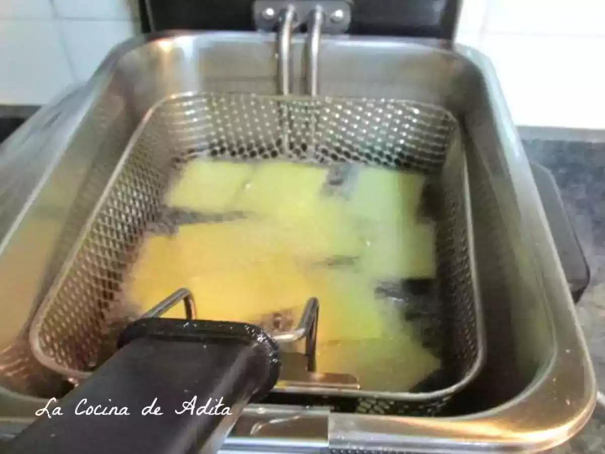 Patatas soufflés rellenas de alioli - foto 8