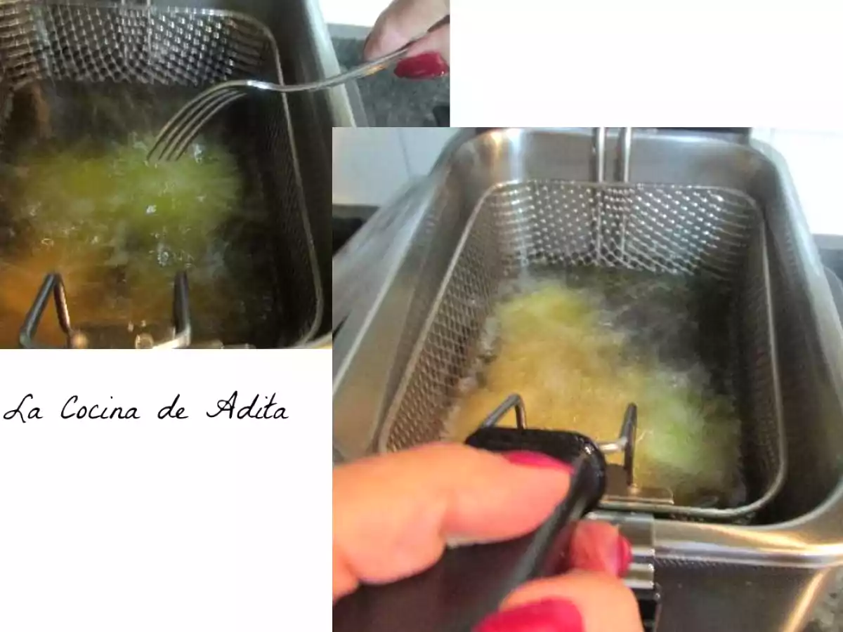 Patatas soufflés rellenas de alioli - foto 9