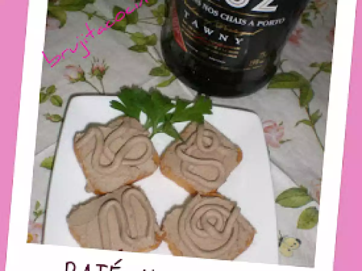 Paté al Oporto en thermomix
