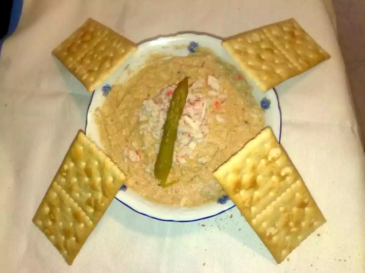 Paté con sabor a centollo