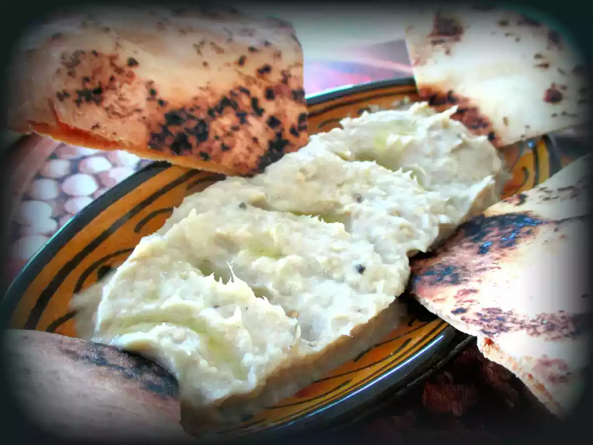 Paté de berenjenas y atún