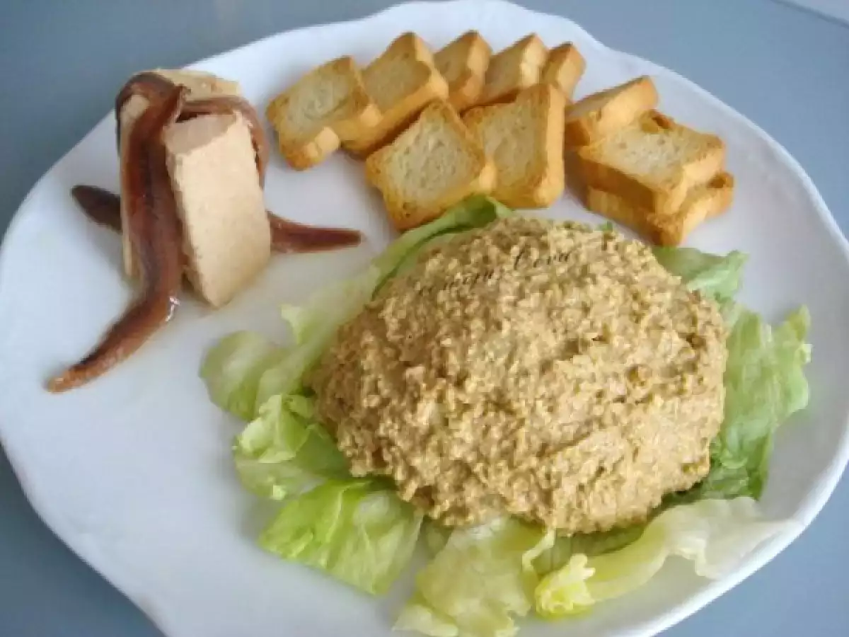 Paté de Centollo con Ventresca de Bonito y Anchoas - foto 3