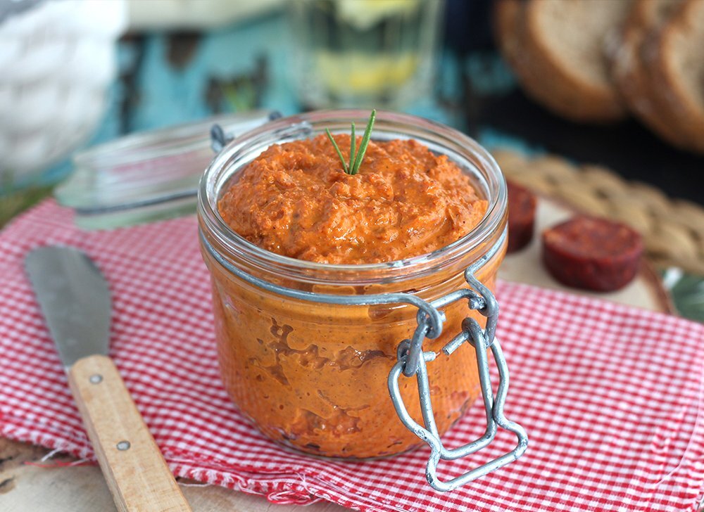 Paté de chorizo, fácil y rápido Receta Petitchef