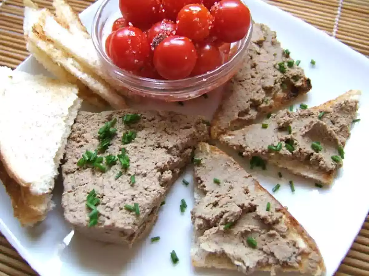 Paté de hígado de pollo