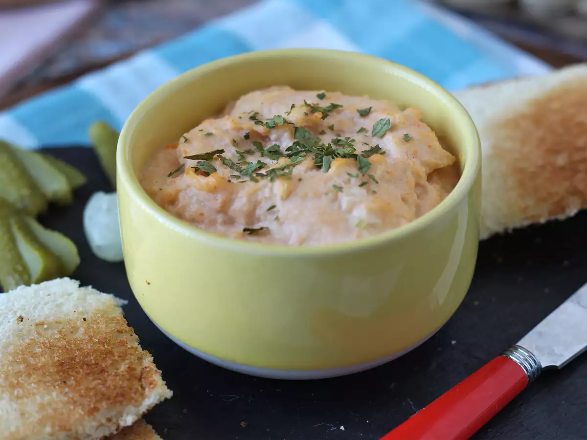 Paté de palitos de cangrejo (surimi) para untar: cremoso y listo en minutos - foto 3