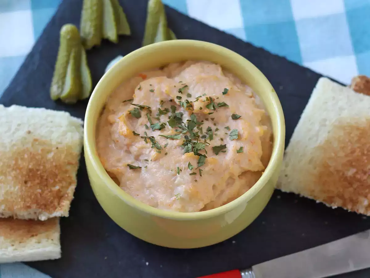 Paté de palitos de cangrejo (surimi) para untar: cremoso y listo en minutos - foto 5