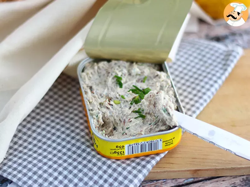 Paté de sardinas simple y rápido - foto 4