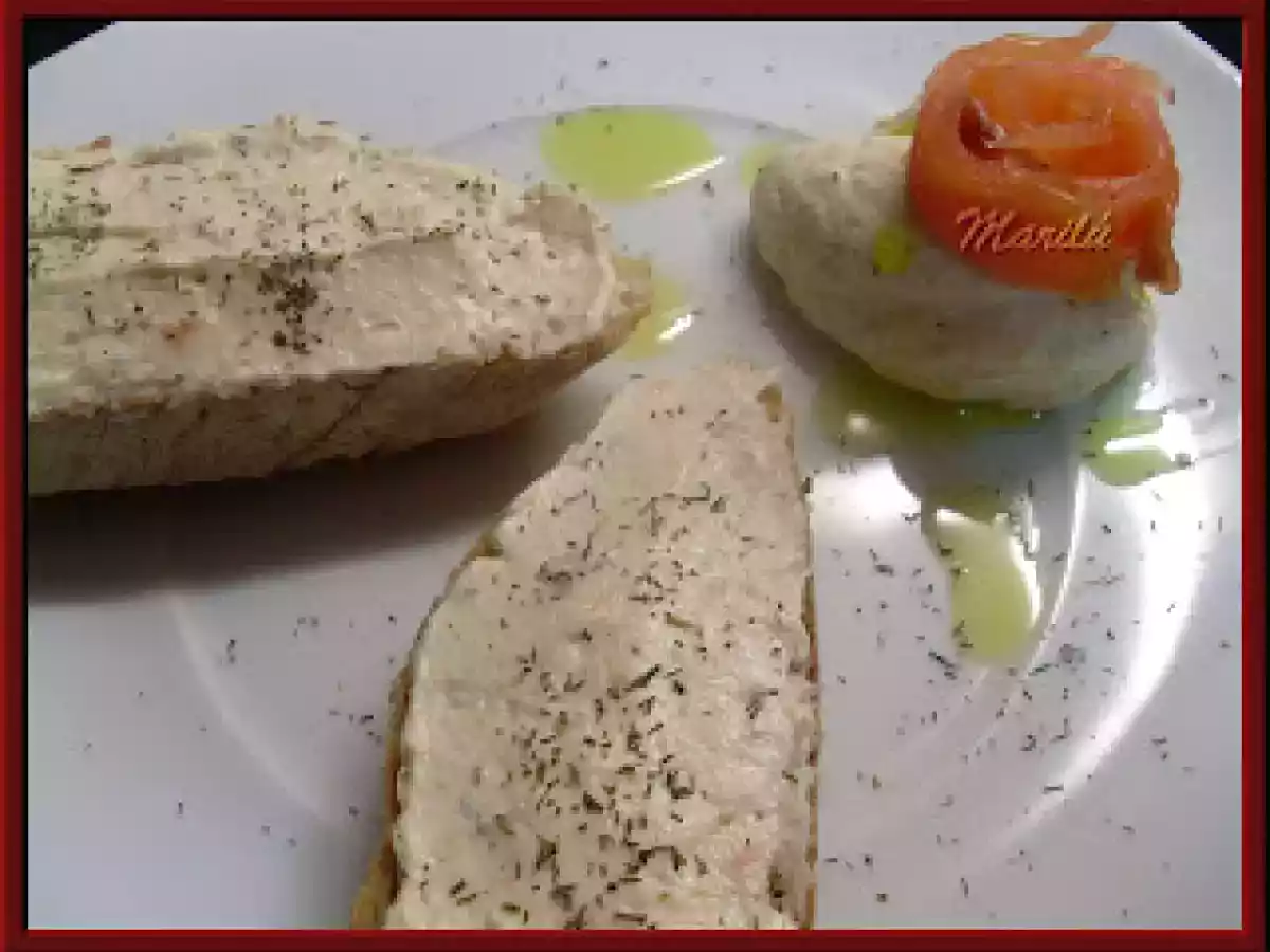 PATÉ O CREMOSO DE SALMÓN Y GAMBAS
