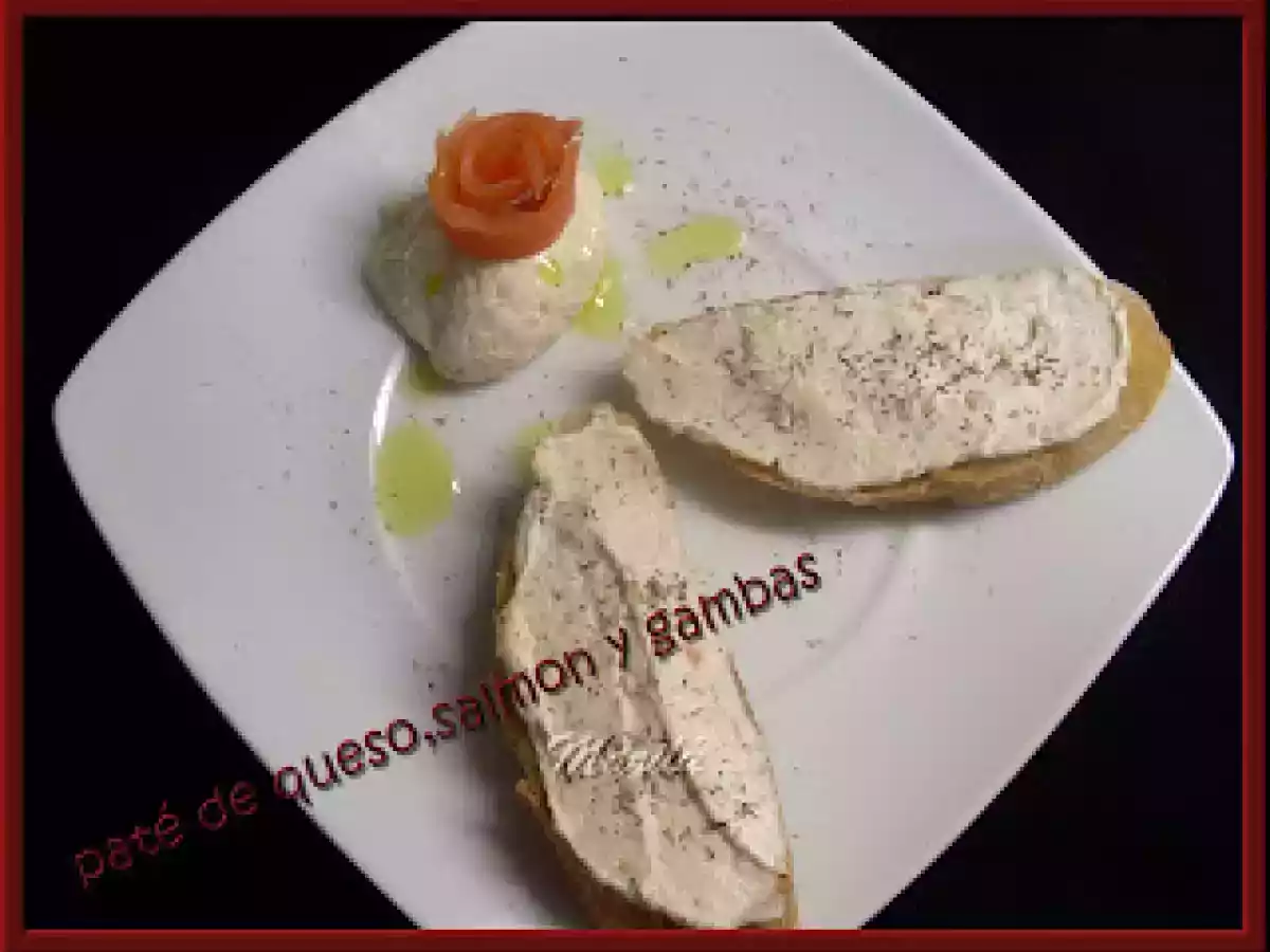 PATÉ O CREMOSO DE SALMÓN Y GAMBAS - foto 2