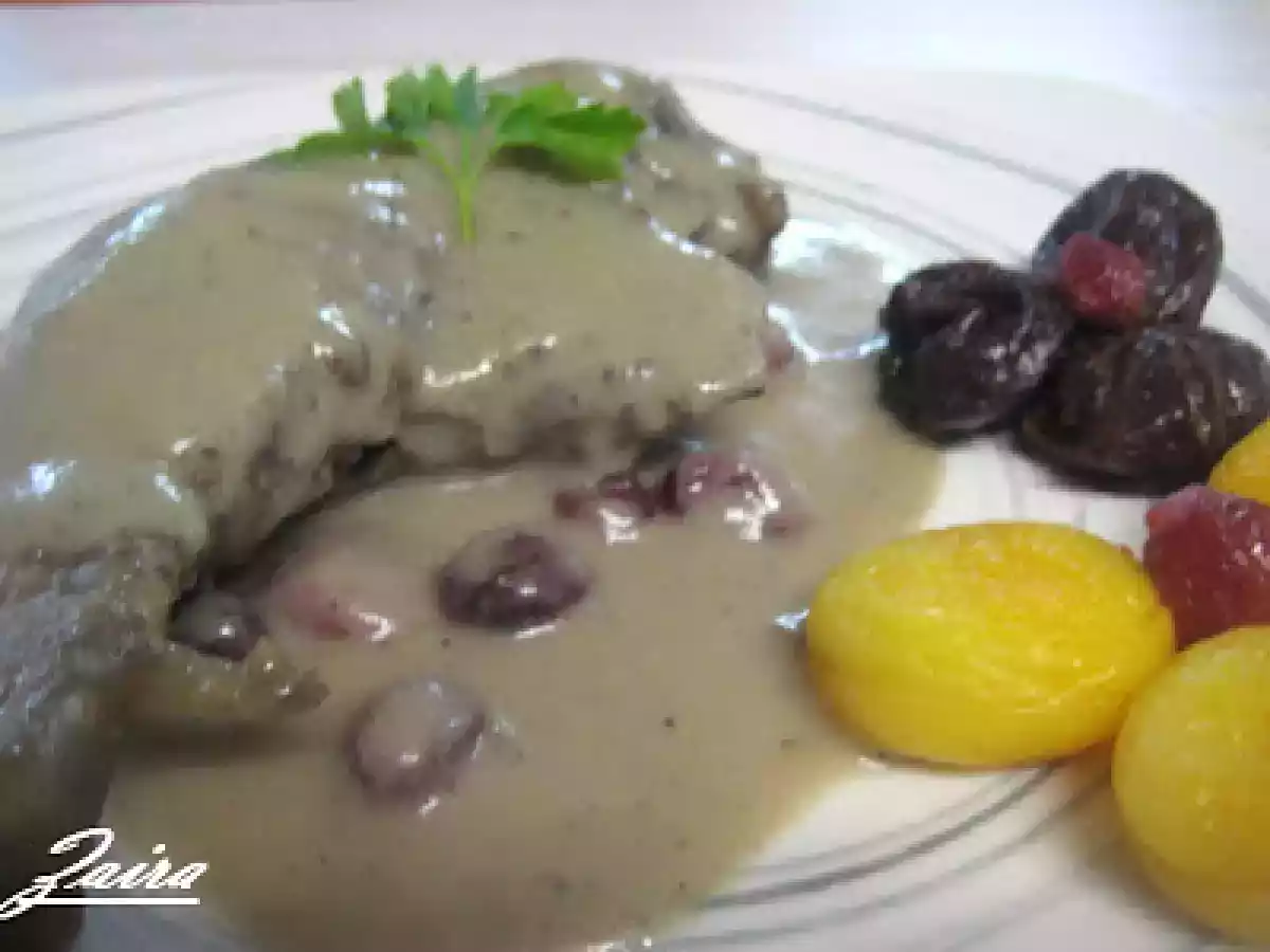 Pato en salsa de arándanos con ciruelas y orejones - foto 3