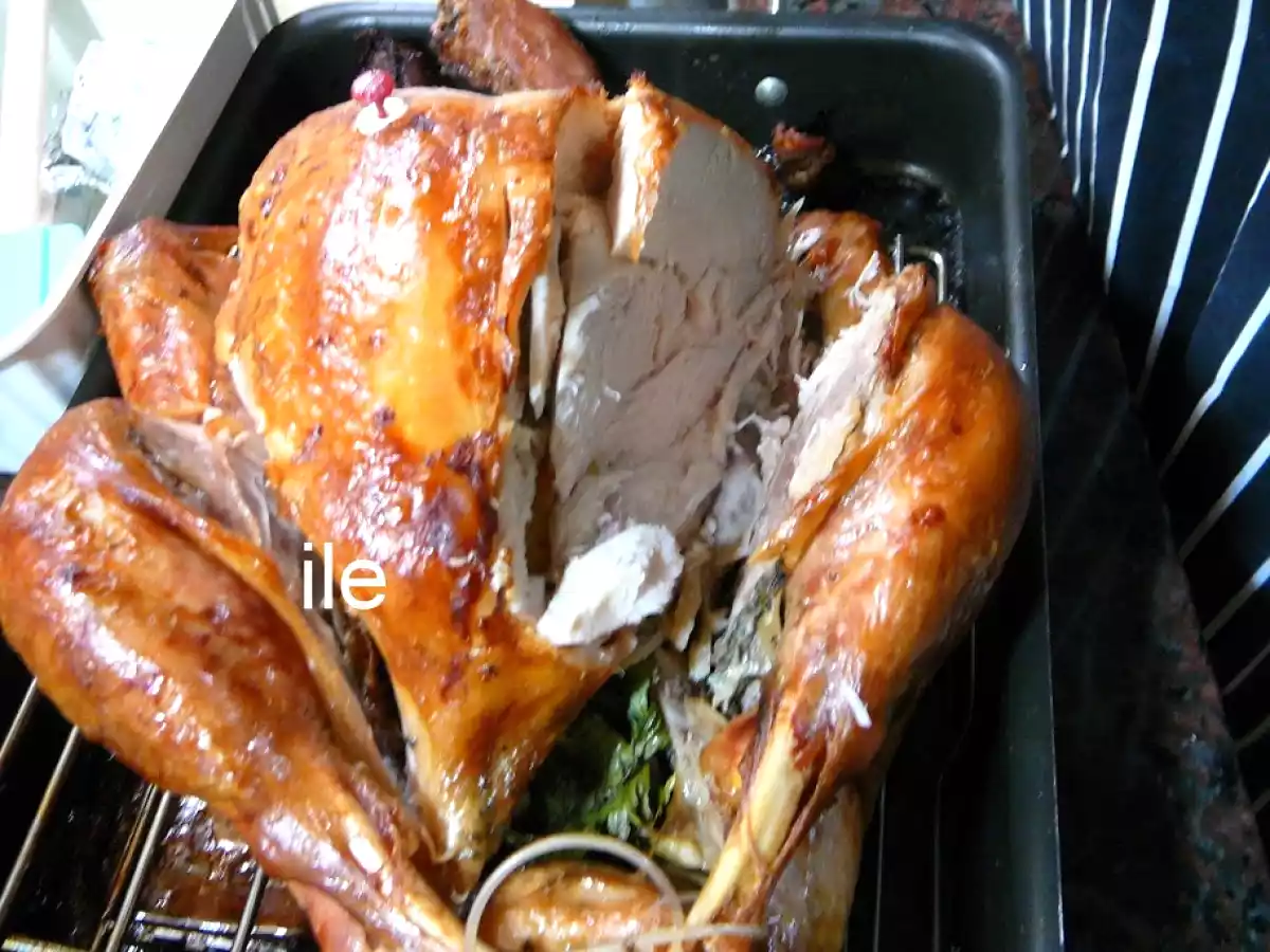 Pavita al horno en la Nochebuena - foto 2