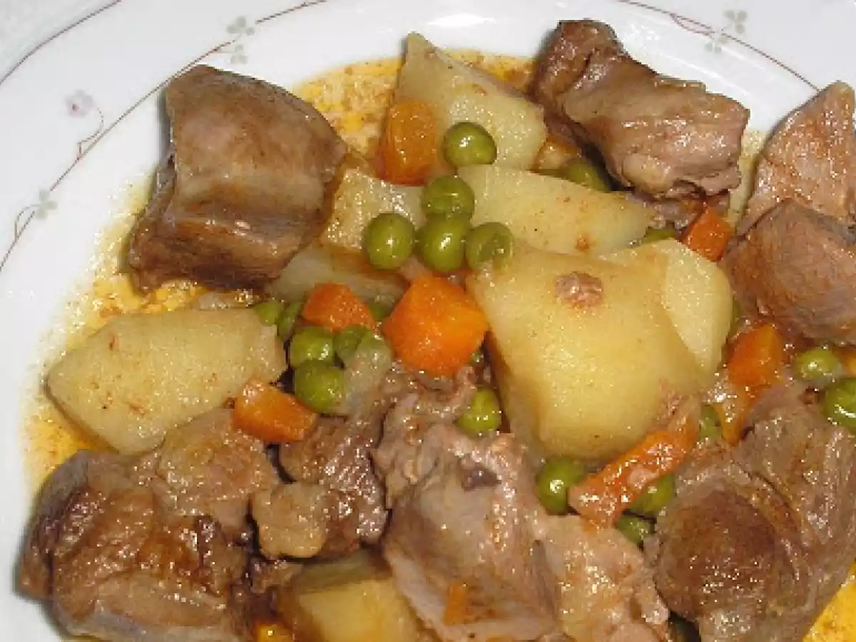 PAVO A LA JARDINERA. - foto 2