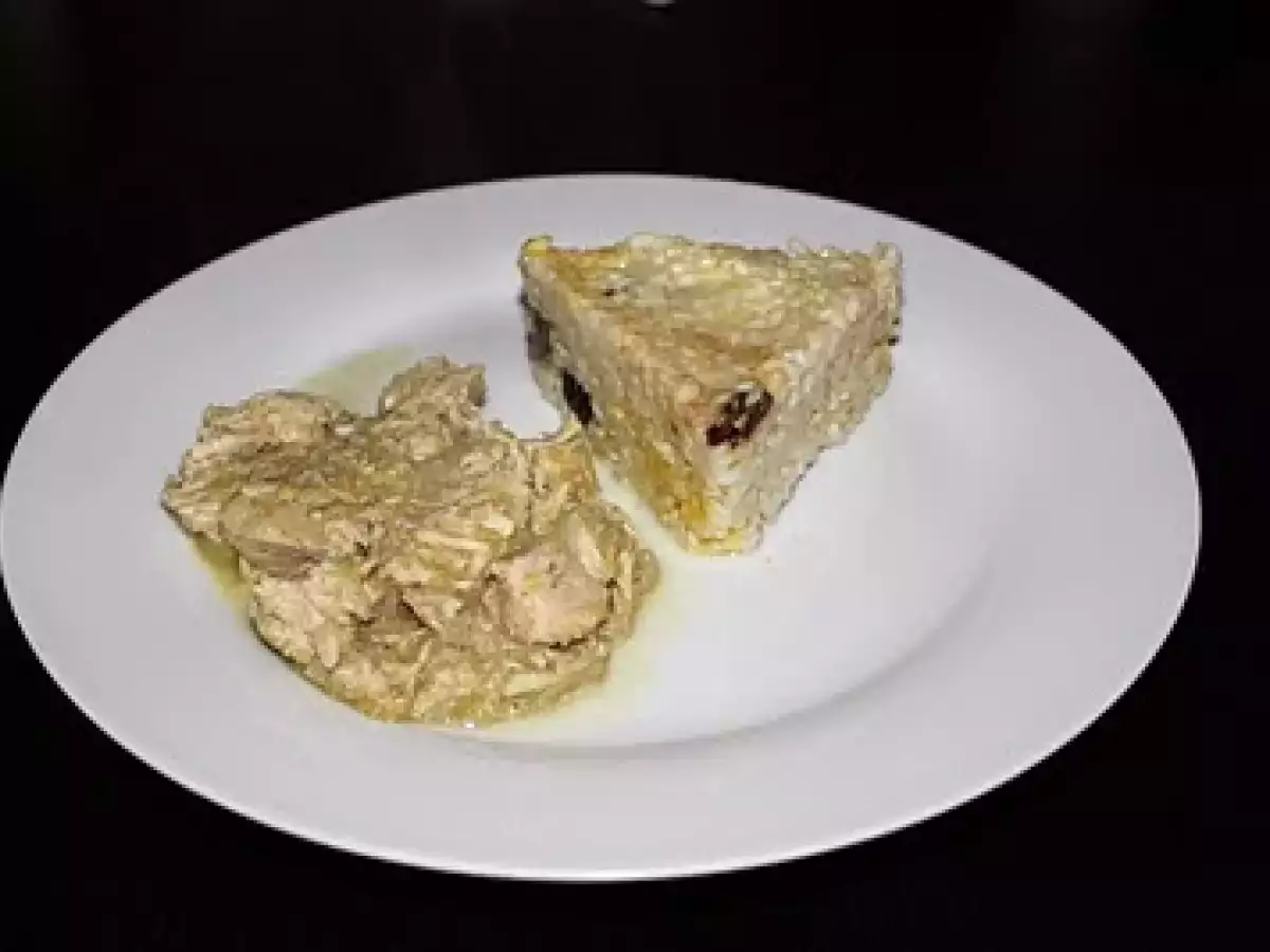 PAVO AL CURRY CON ARROZ