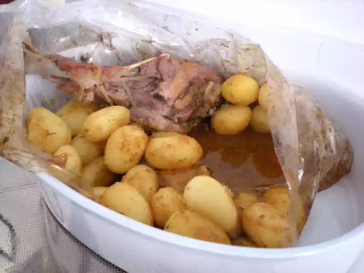 Pavo al horno en bolsa de plástico - foto 2