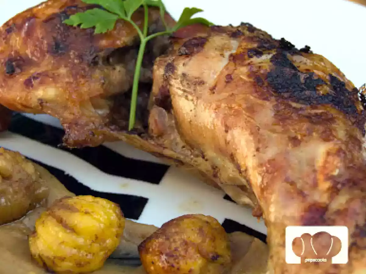 Pavo asado con castañas - foto 2