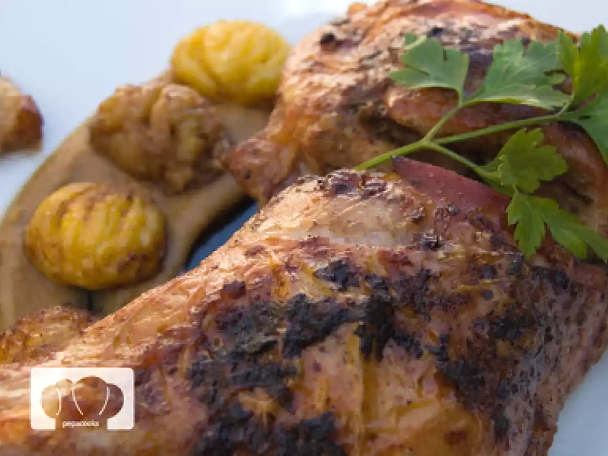 Pavo asado con castañas - foto 3