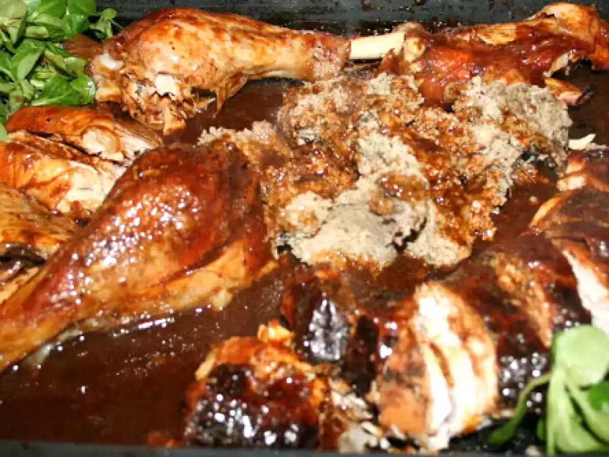 Pavo de nochebuena relleno - foto 3