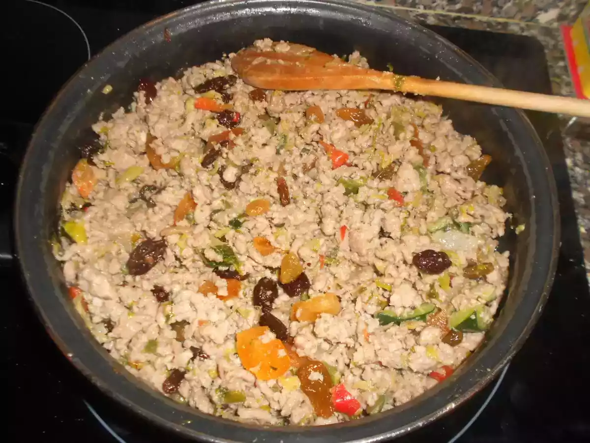 Pavo relleno con salsa de manzana - foto 4