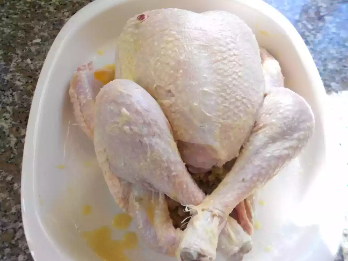 Pavo relleno con salsa de manzana - foto 5