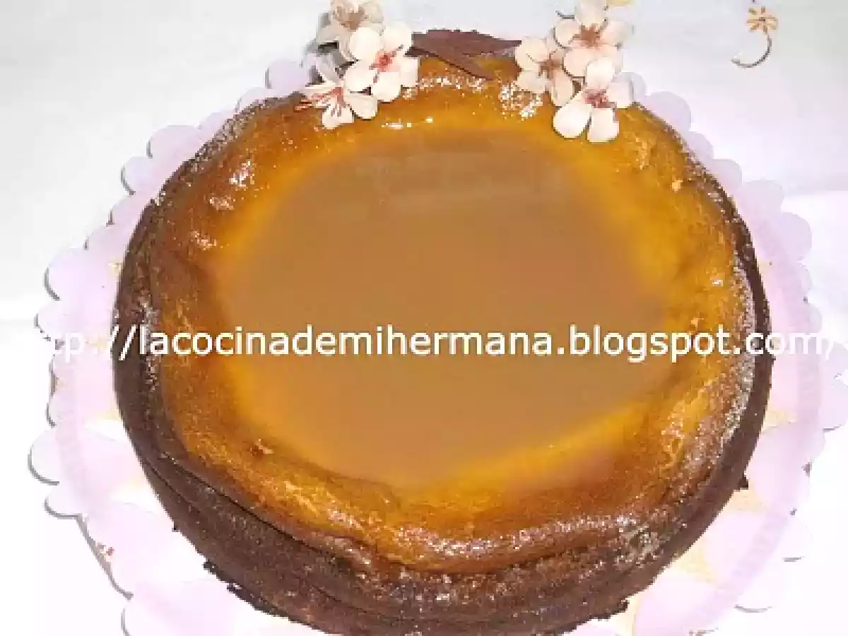 PAY DE QUESO CON CAJETA