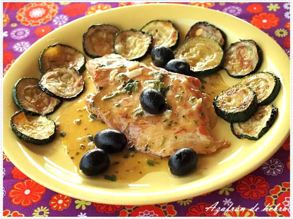 Pechuga de pavo con orégano