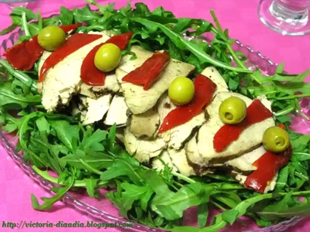 Pechuga de pavo en escabeche