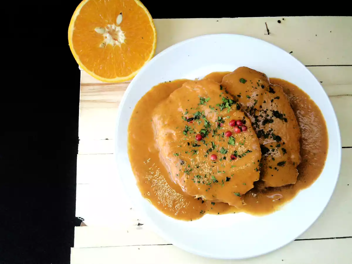 Pechuga de pavo marinada con naranja - foto 2