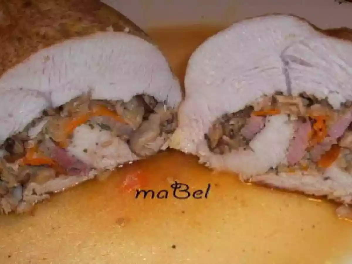 Pechuga de pavo rellena - foto 4