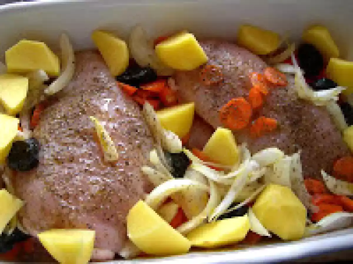 Pechuga de pollo al horno. Paso a paso - foto 2