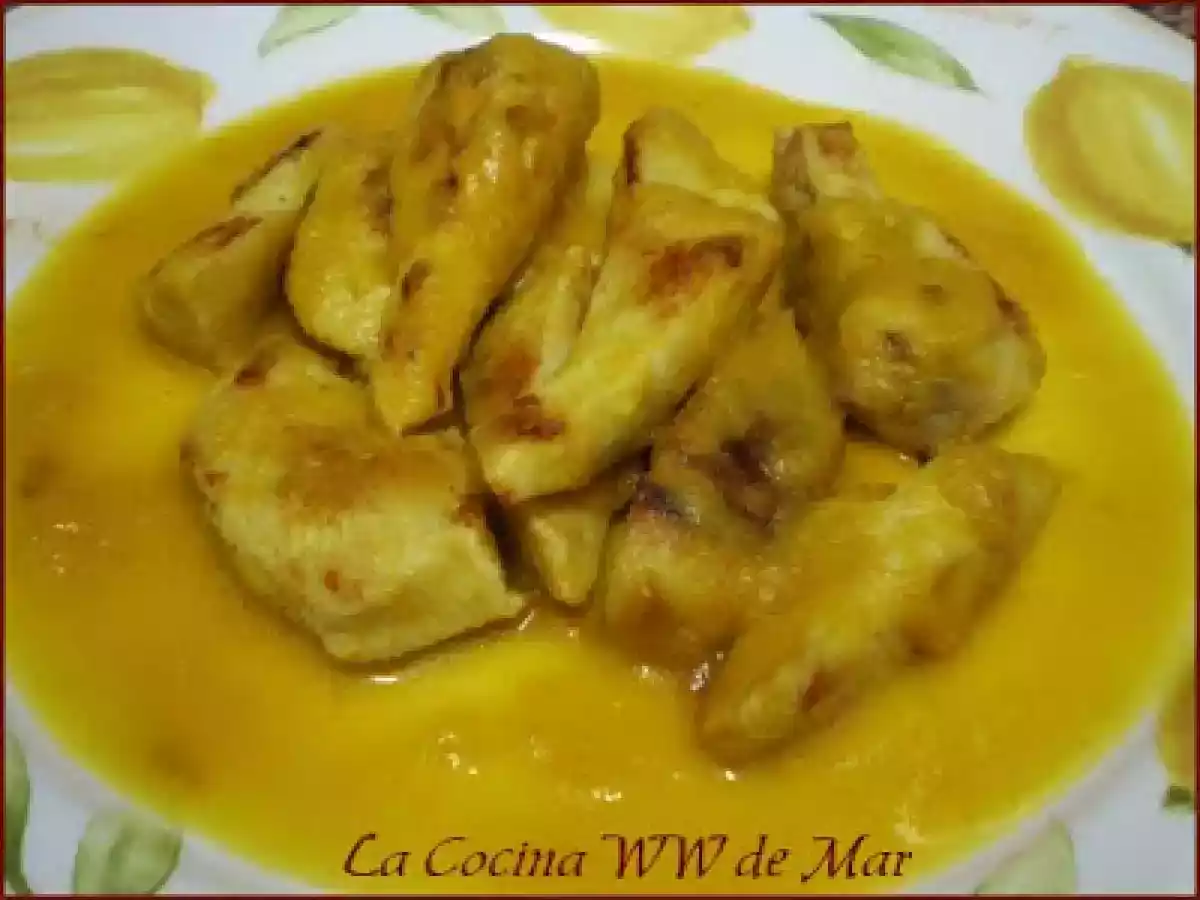 Pechuga de pollo en salsa de zanahorias