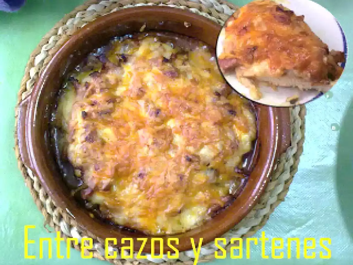 Pechuga de pollo gratinada