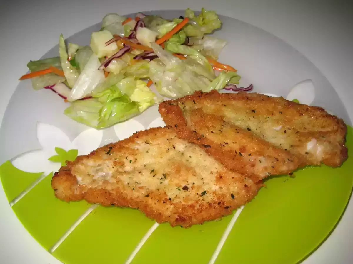 Pechugas a la milanesa