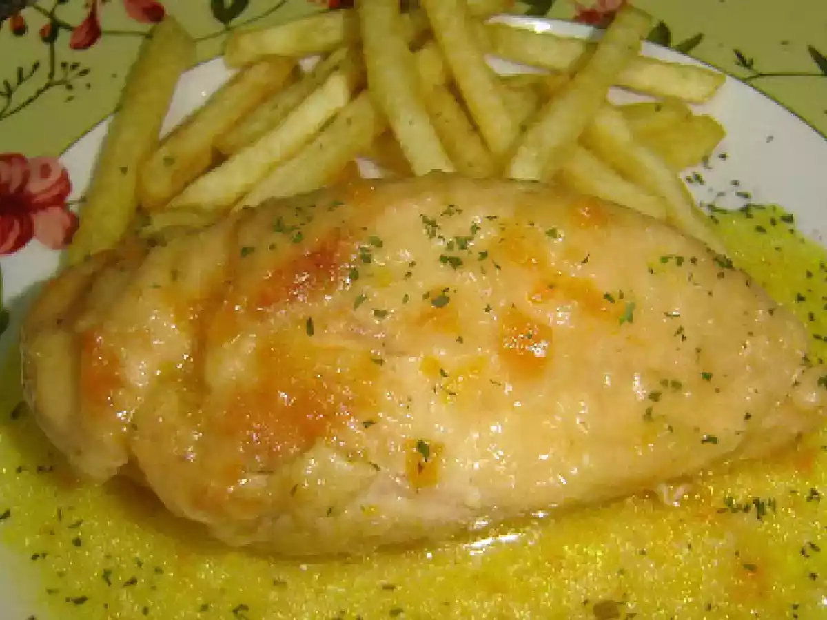 PECHUGAS DE POLLO A LA NARANJA