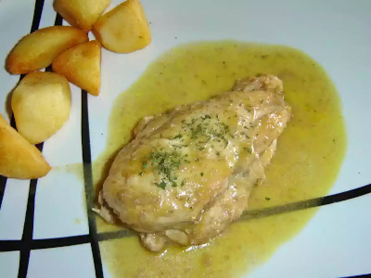 PECHUGAS DE POLLO AL JEREZ