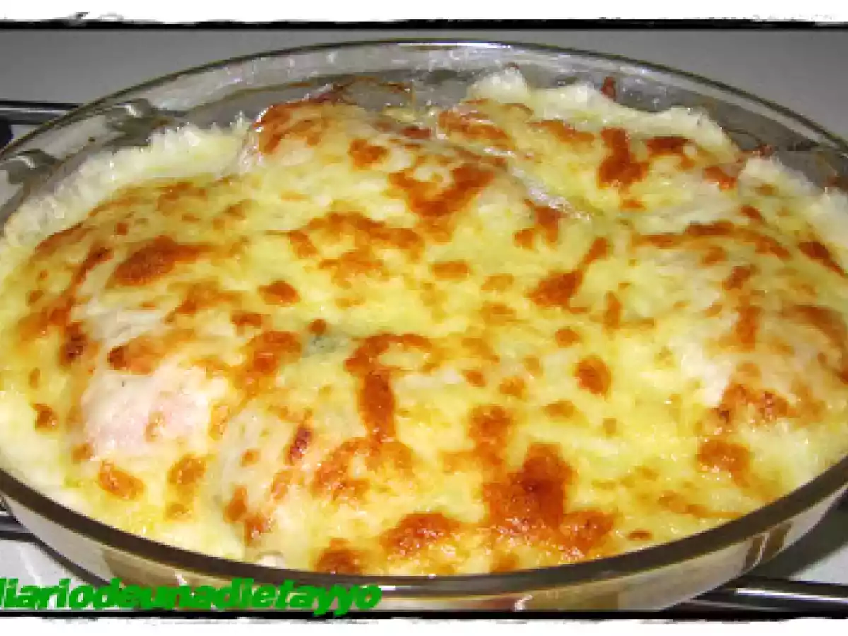 PECHUGAS DE POLLO CON BECHAMEL - foto 2