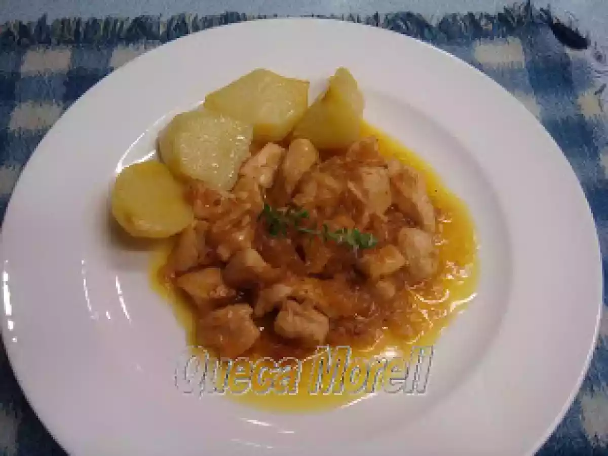 PECHUGAS DE POLLO CON FANTA DE NARANJA. - foto 3