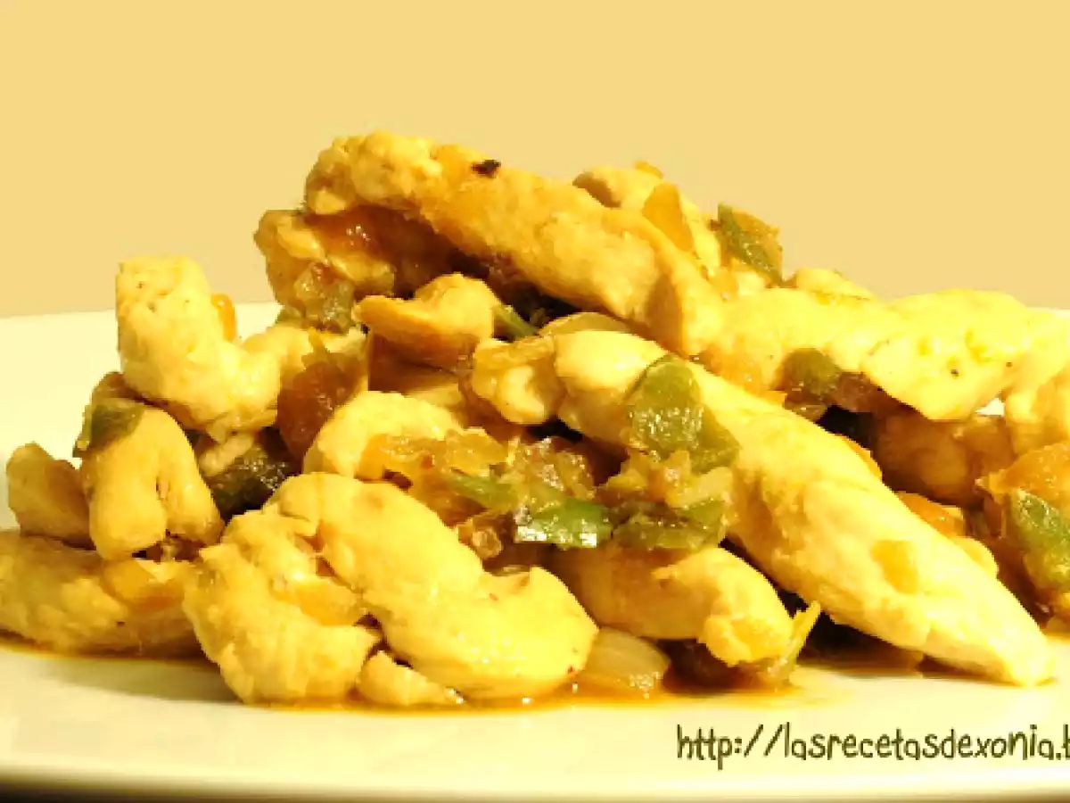 Pechugas de pollo con salsa de soja